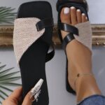 Nude side leather female palm