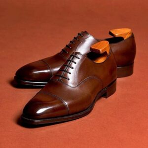 Brown Oxford Leather Shoes